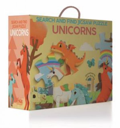 Unicorns: Search And Find Jigsaw Puzzle by Ronny Gazzola