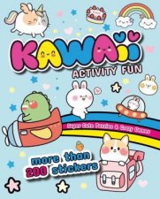 Kawaii Activity Fun Super Cute Puzzles  Crazy Games With more than 200 stickers