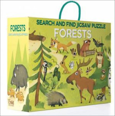 Forests: Search and Find Jigsaw Puzzle by CAROLINA GROSA