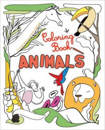 Animals: Coloring Book by CAMILLA GAROFANO
