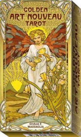 Golden Art Nouveau Tarot Deck by Giulia Massaglia
