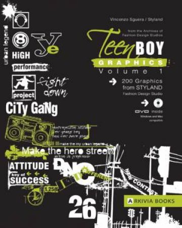 Teen Boy Graphics Vol.1 by SGUERA & STYLAND FASHION STUDIO
