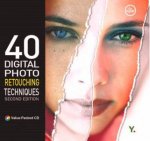 40 Digital Photo Retouching Techniques  2 Ed  Book  CD