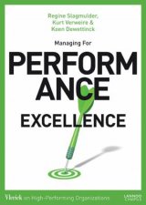 Managing for Performance Excellence