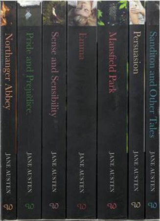 The Complete Works of Jane Austen 7 Book Collection Set by Jane Austen