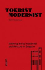 Tourist Modernist Walking Along Modernist Architecture in Belgium