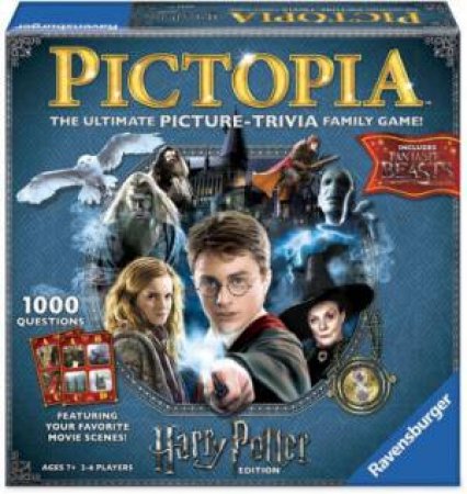 Harry Potter Pictopia Family Picture-Trivia Game by Various