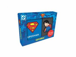 DC Comics: Superman Tiny Book and Pin Set by Insight Editions
