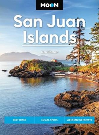 Moon San Juan Islands by Don Pitcher