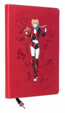 DC Harley Quinn Journal with Ribbon Charm