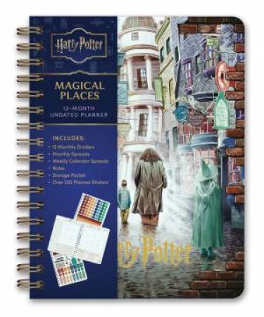 Harry Potter: Magical Places 12-Month Undated Planner by Insight Editions