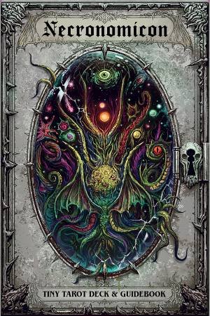 Necronomicon Tiny Tarot Deck and Guidebook by Christopher March & James Bousema