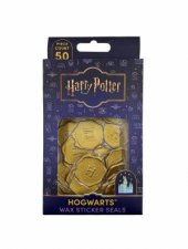 Harry Potter Hogwarts Gold Wax Sticker Seals Set of 50