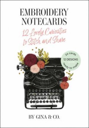 Embroidery Notecards by Gina & Co.