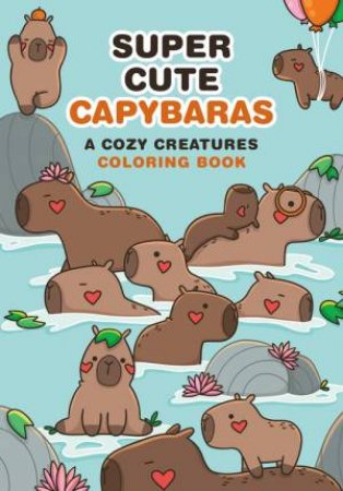 Super Cute Capybaras by Mafalda Mota